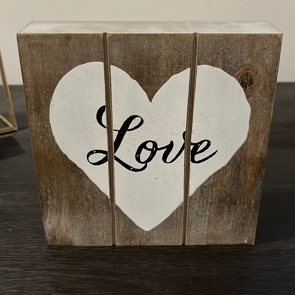 Rustic Love Wooden Decor